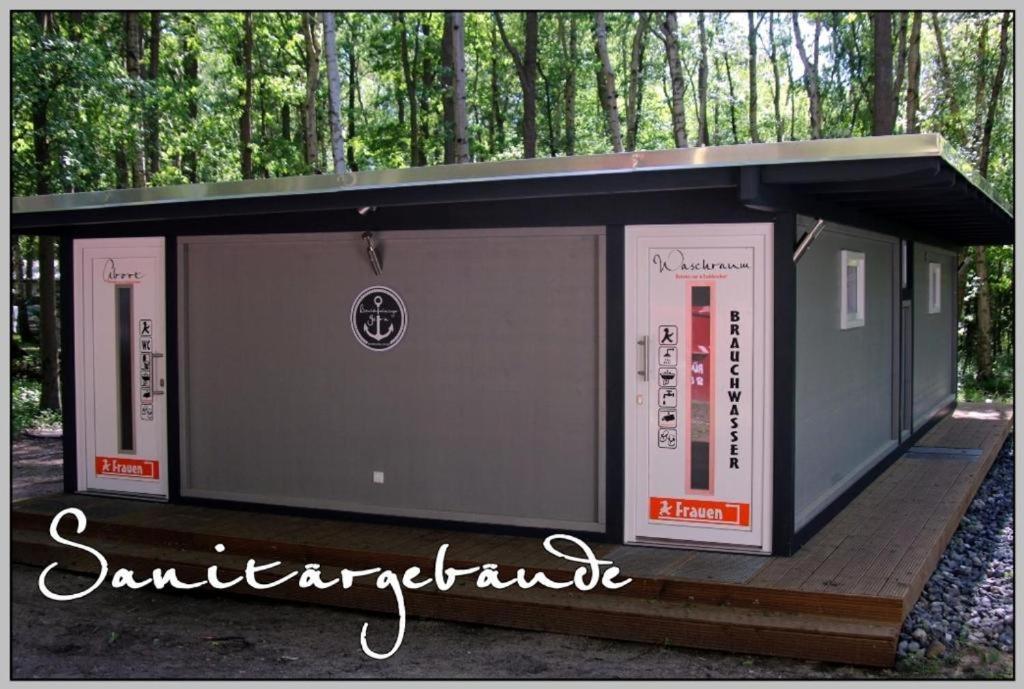 Ddr Klappfix "Familienpalast" Direkt Am Strand Дранске Екстериор снимка
